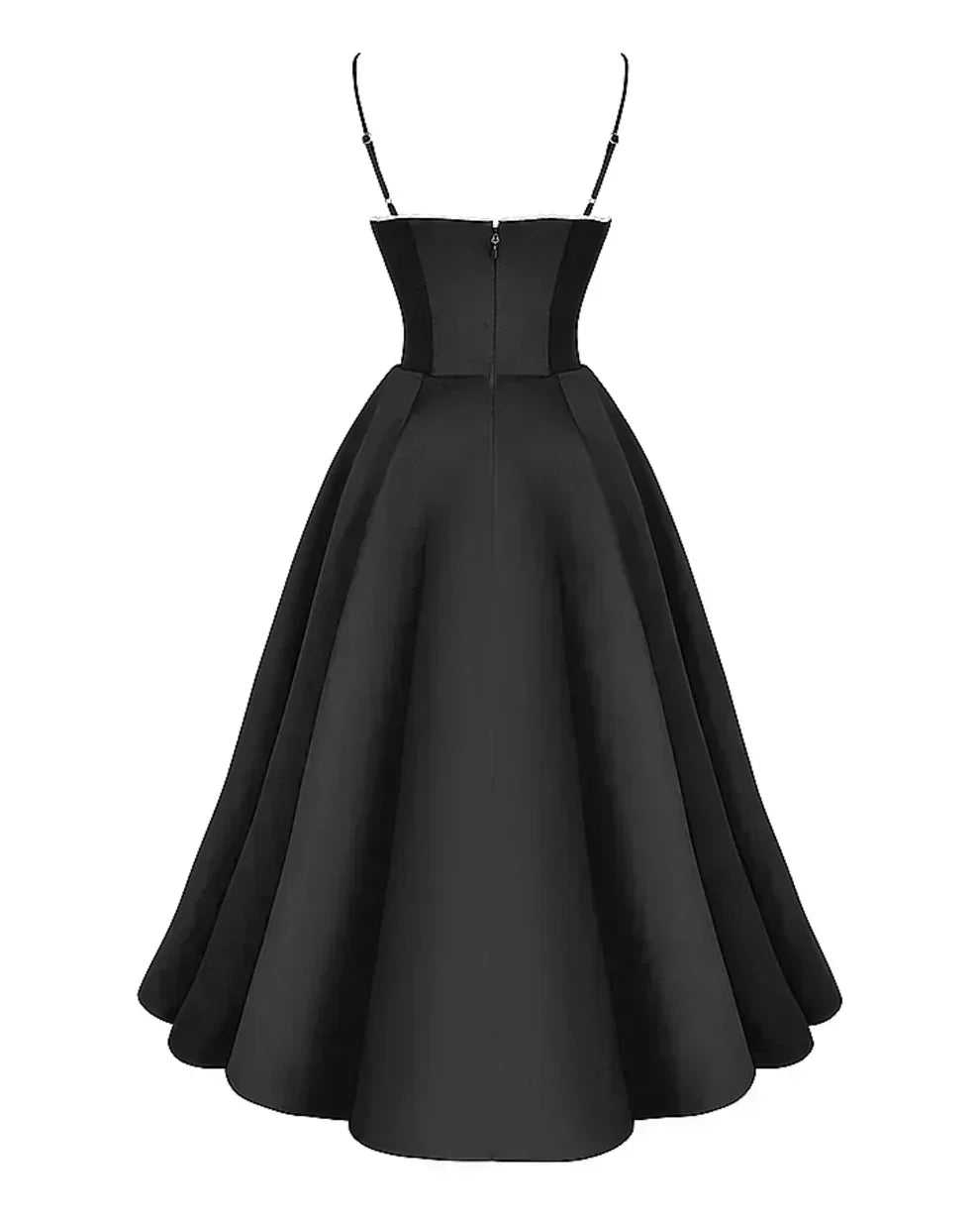 Ausgestelltes Abendkleid