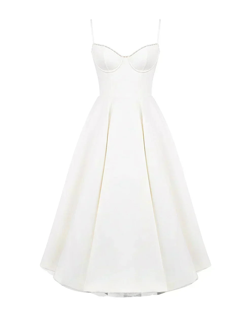 Ausgestelltes Abendkleid